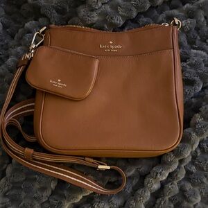 Kate Spade Tan Crossbody Bag with Pouch